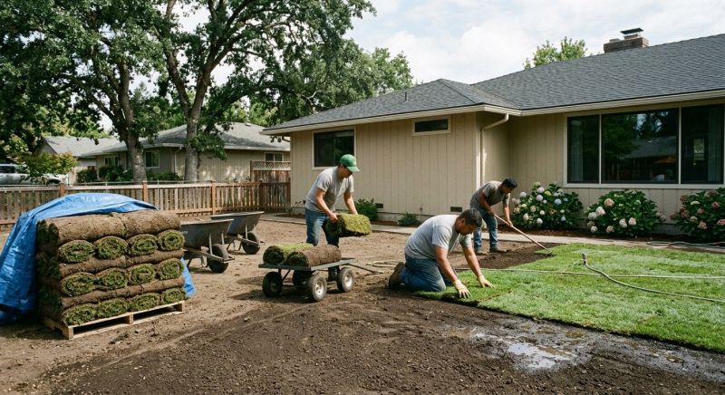 Yard Sod Installation in Honolulu, HI