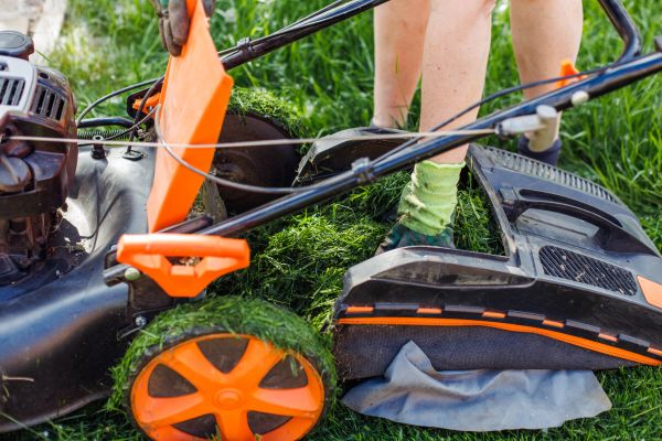 Grass Power Raking